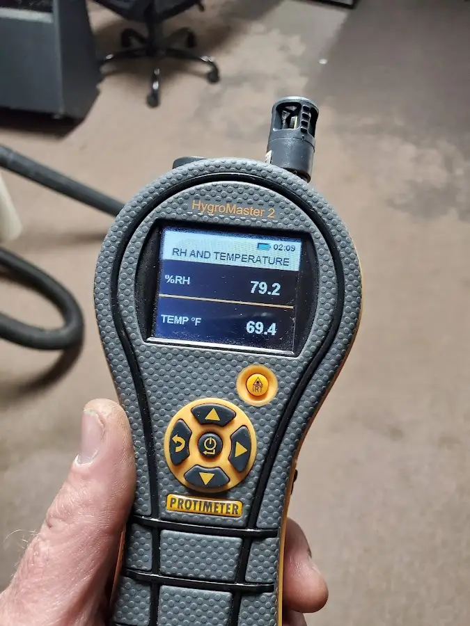 Moisture meter humidity assessment for Mold Remediation & Removal in Sayreville